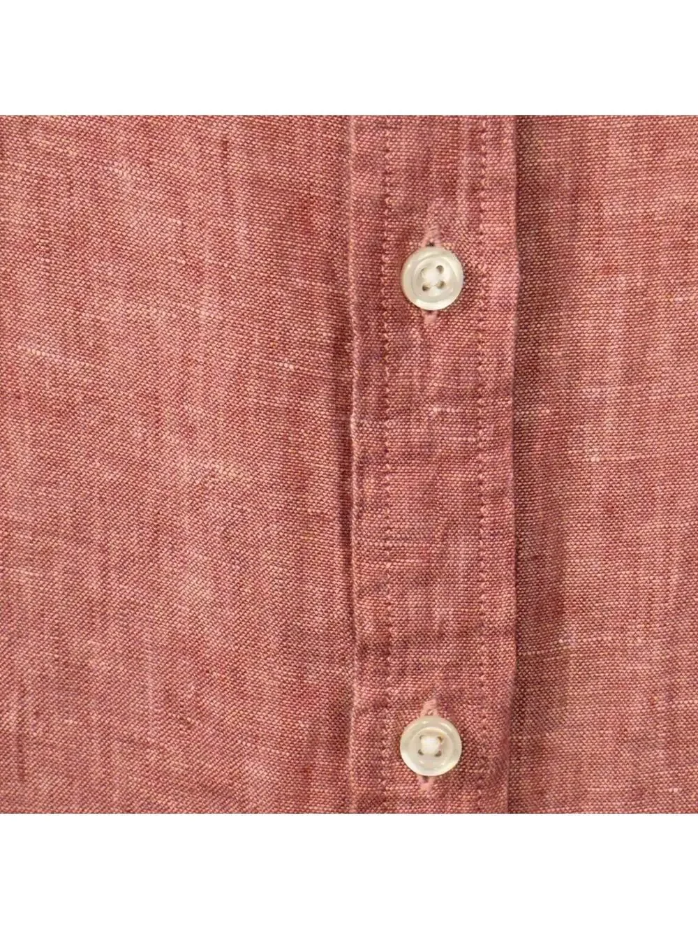 J. Crew Slim Fit Linen Button Front Shirt Size L